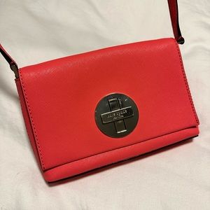 Kate Spade pink coral small crossbody bag